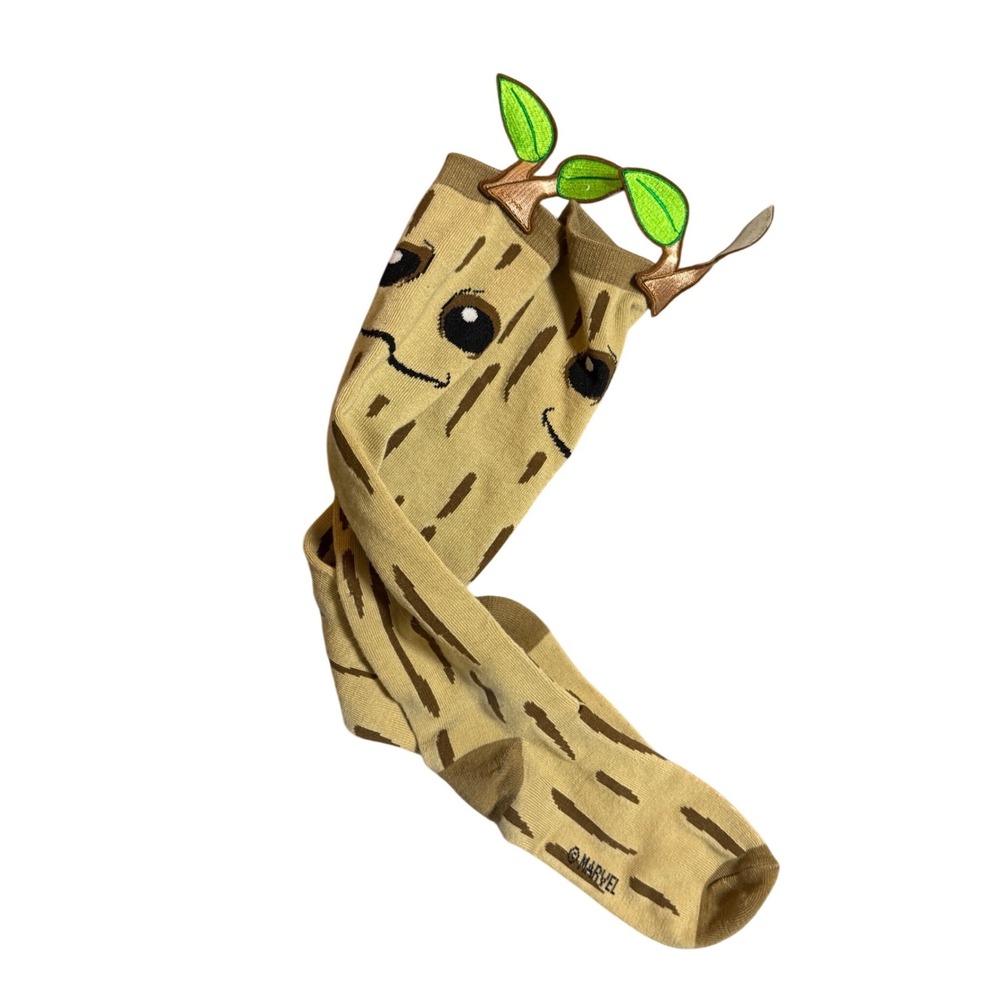 NEW GROOT MARVEL Knee High SOCKS